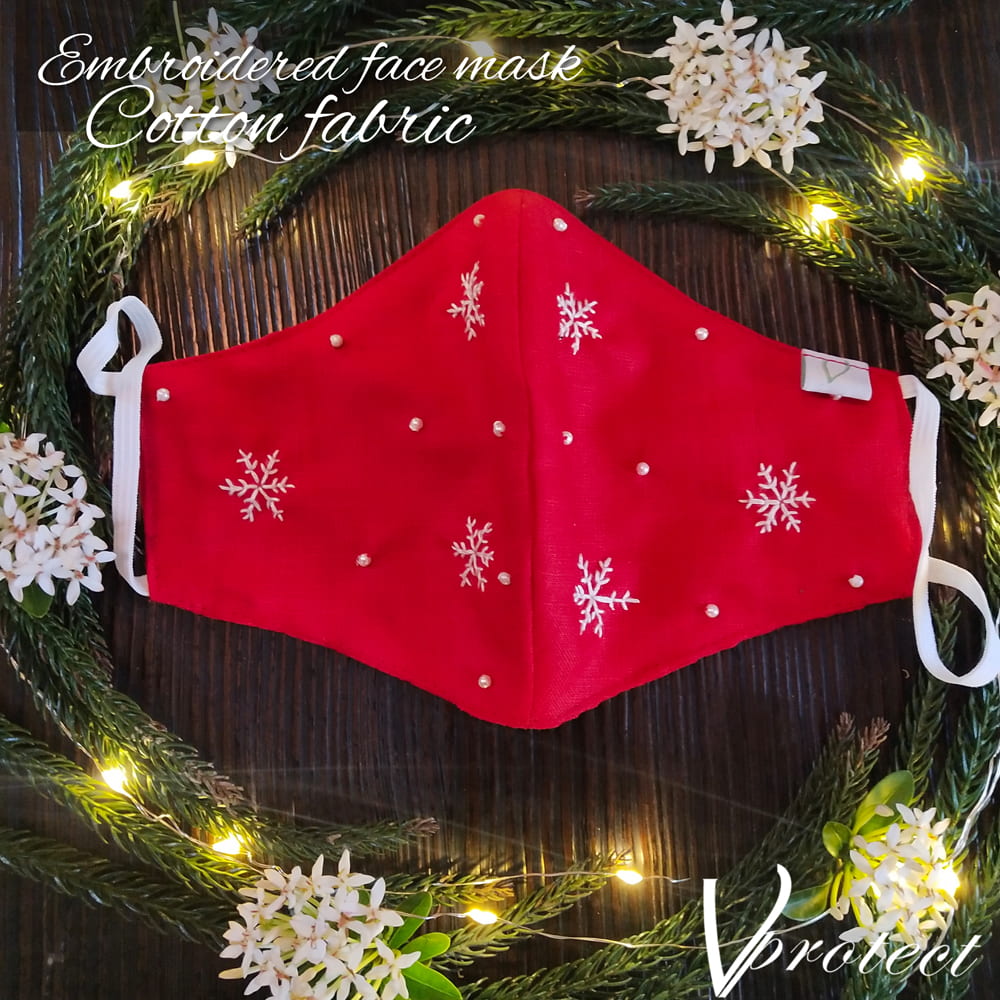 red beaded embro front-min